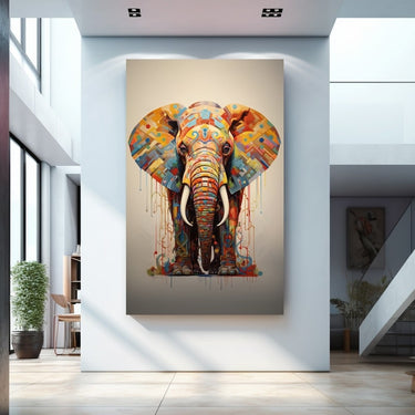 Elephant Canvas Wall Art